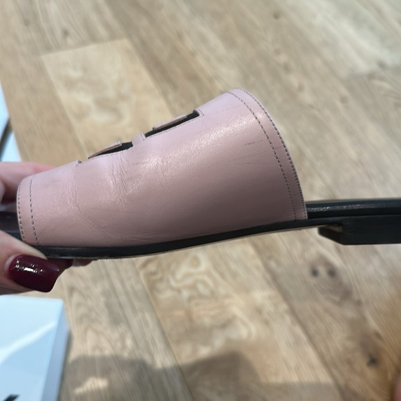 Givenchy Pink 4G Cut-Out Sandals; Box & 2 Dust Bags - Picture 12 of 12